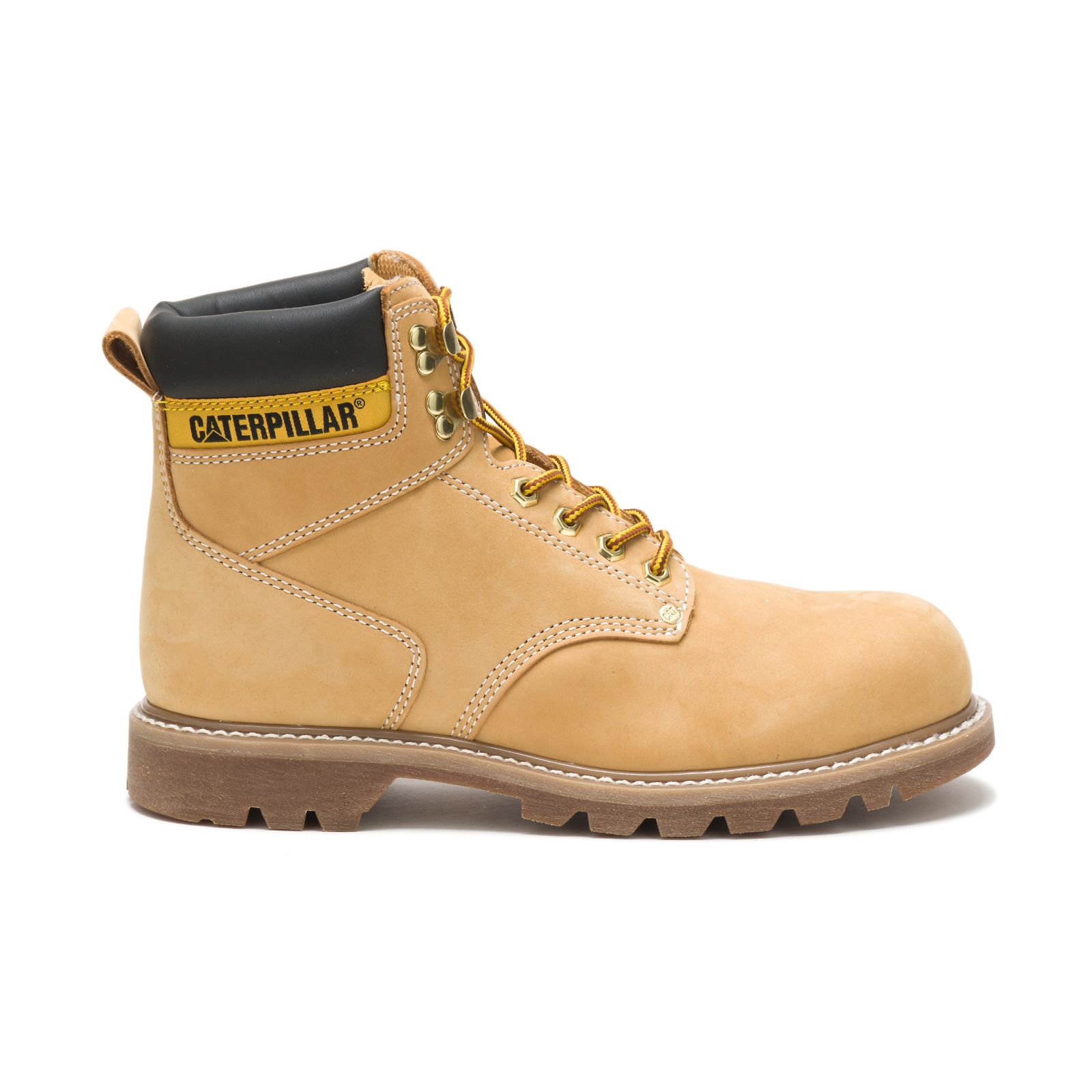 Caterpillar Boots South Africa - Cat Men's Second Shift Steel Toe Steel Toe Boots Orange TH8251036